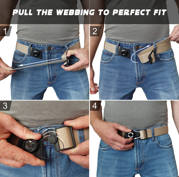 Adjust-On-The-Go Nylon Belt